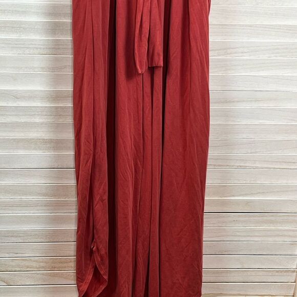Anthropologie Moulinette Soeurs Ermita Halter Wide Leg Jumpsuit Small - Picture 9 of 13